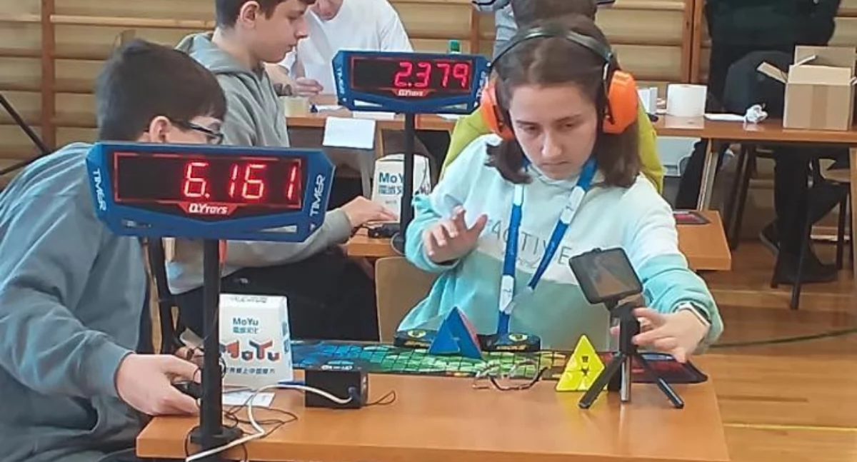 Martyna Jarosz triumfuje w zawodach skewb
