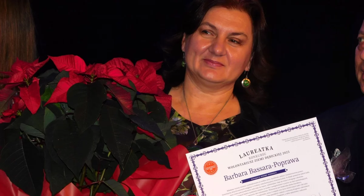 Barbara Bassara-Poprawa Wolontariuszem Ziemi Dębickiej 2025 (ZDJĘCIA)