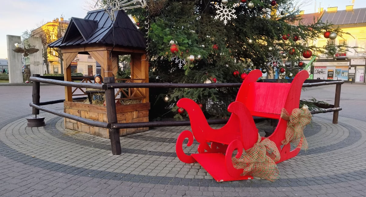 Sanie uszkodzone, a kiedyś ukradli Józefa i Jezuska 