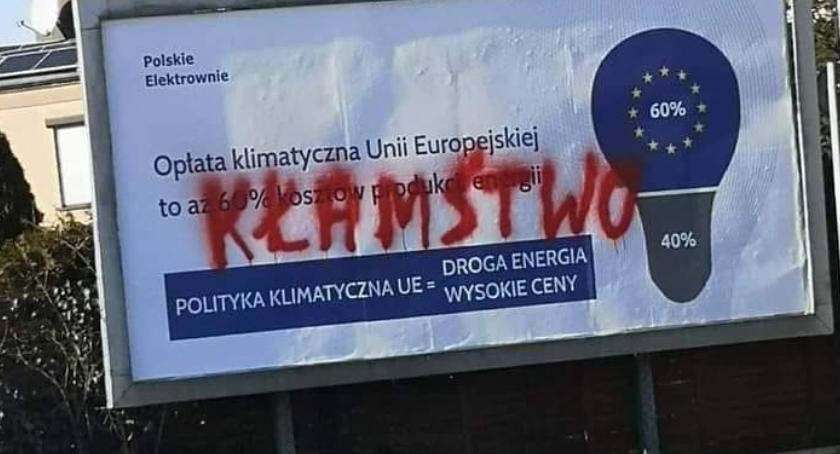 Kłamliwa anty-unijna kampania na ulicach Dębicy!  