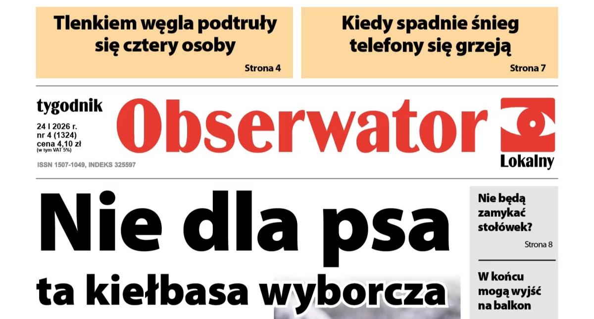 Już jutro w Obserwatorze Lokalnym: czy to była kiełbasa wyborcza?