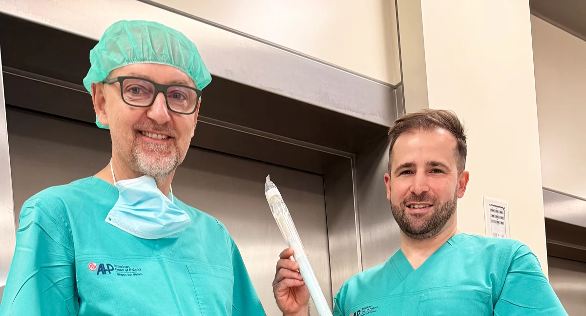 Proteza biologiczna zamiast własnej żyły - wykonali innowacyjny zabieg