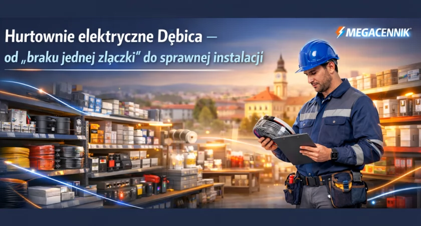 Hurtownie elektryczne Dębica: od „braku jednej złączki” do sprawnej instalacji — jak kupować w mieście, gdzie liczy się tempo i przewidywalność