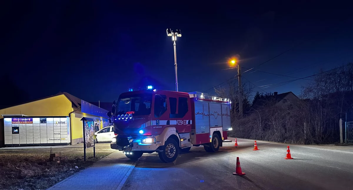 Wypadek w Woli Żyrakowskiej. Kierująca motorowerem w szpitalu
