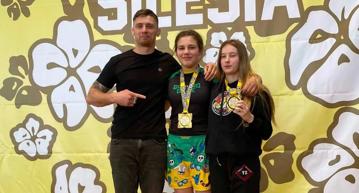 BJJ Gryf Dębica: Anna i Nadia na podium Copa Silesia