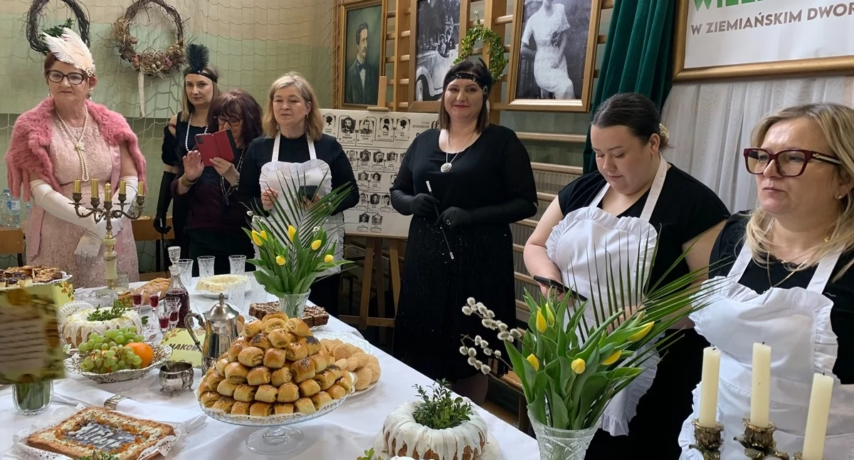 Dworska elegancja i tradycja – wyjątkowy stół KGW ze Straszęcina