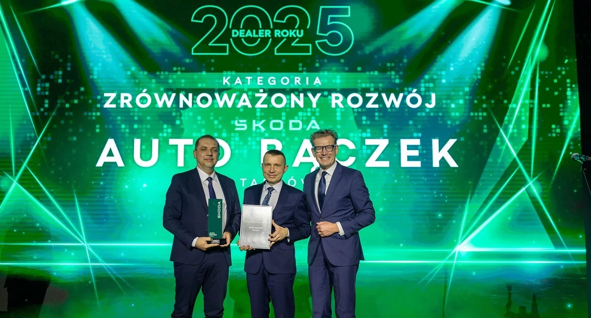 Skoda Auto Bączek z prestiżowym wyróżnieniem „Dealer Roku – Zrównoważony Rozwój”