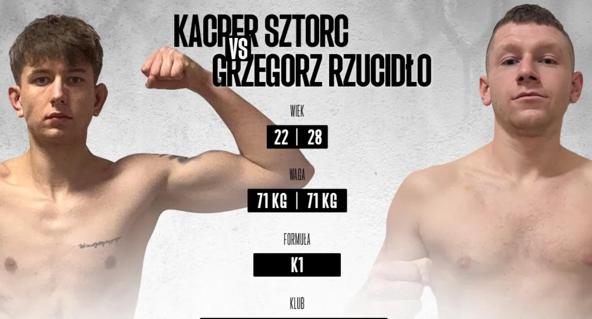 Kacper Sztorc w walce wieczoru na AK Champion Fight Night 5