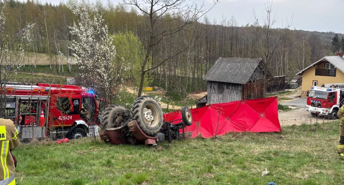Tragedia w Zwierniku. Nie żyje 54-letni mężczyzna