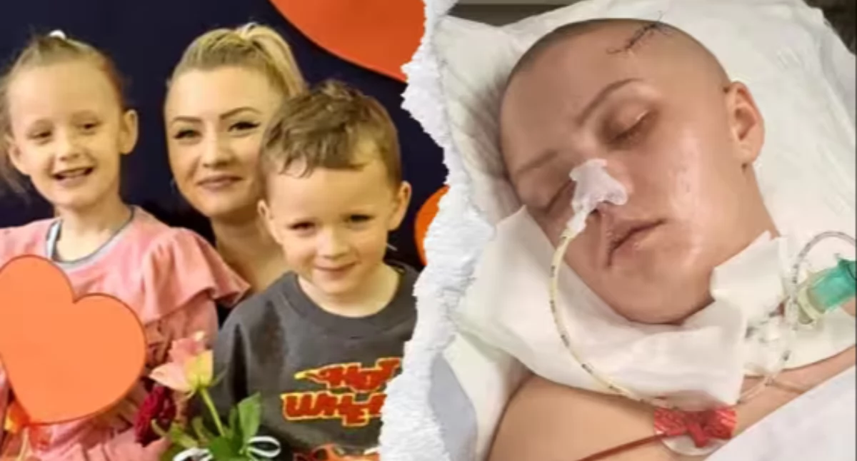 Karolina Szafran ma 29 lat, dwoje dzieci i walczy o życie