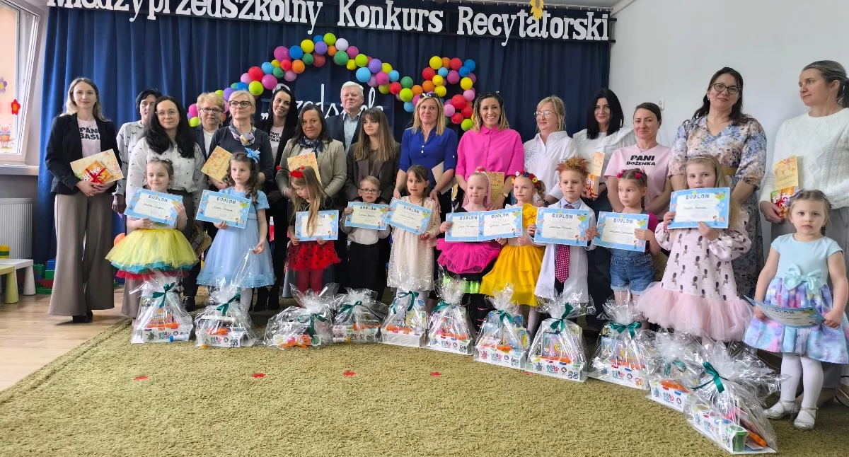 W Jedynce recytowali wiersze o swoich przedszkolach [ZDJĘCIA]