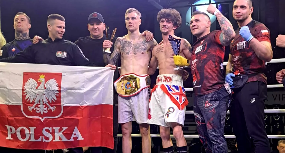 Gabriel Blezień zdobył pas mistrzowski federacji WKF