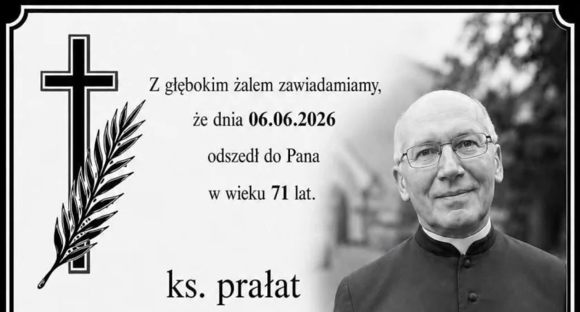 Nie żyje ksiądz prałat Jan Zając