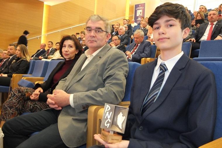 Karol Krasoń z nagrodą na gali podkarpackich przedsiębiorców