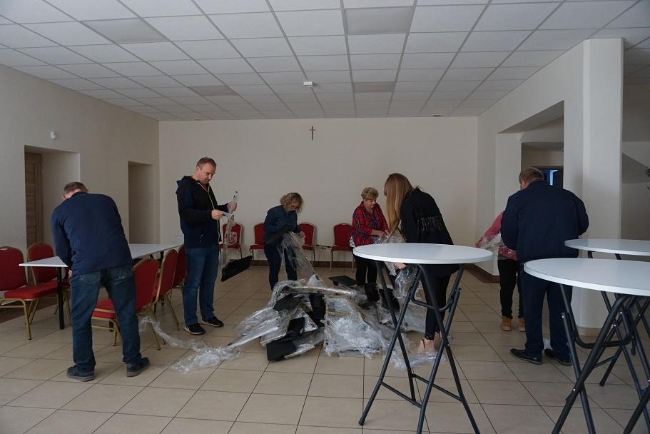 Mieszkańcy Wiewiórki mają salę szkoleniową