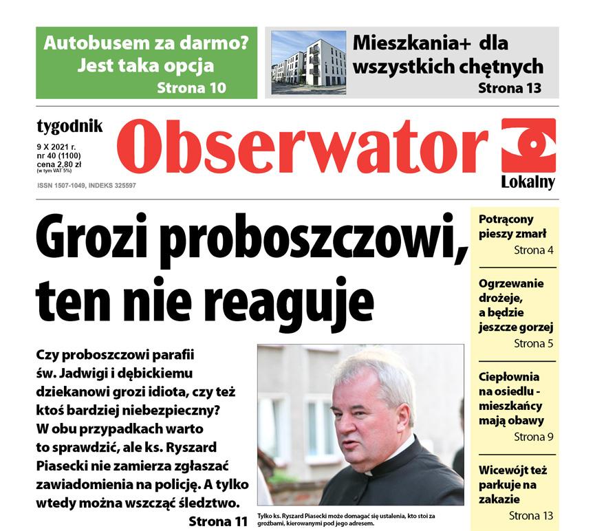 W najnowszym Obserwatorze Lokalnym