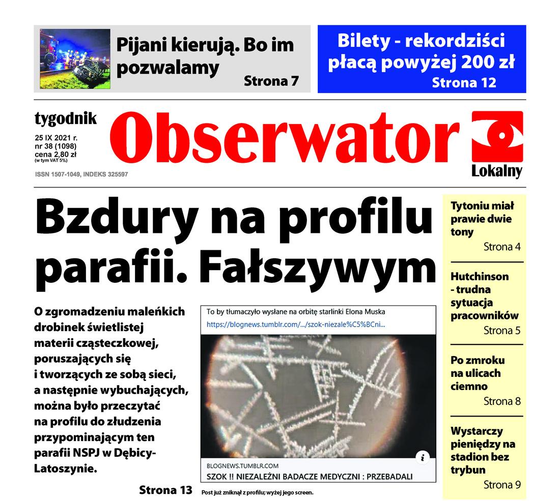 W najnowszym Obserwatorze Lokalnym