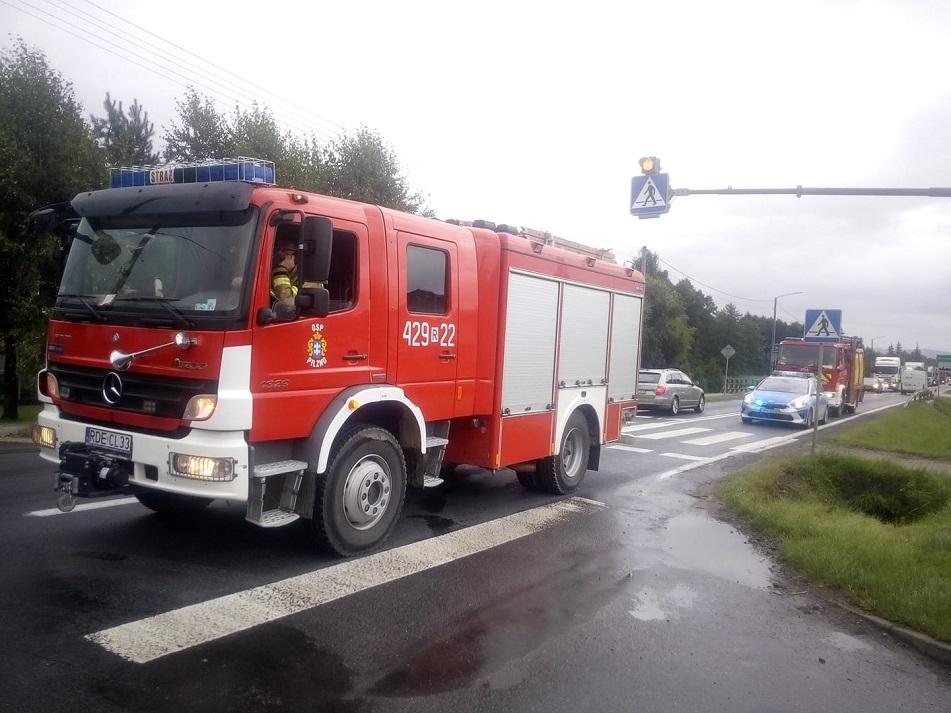 Przejechał po stopie dziecka, 11-latek w szpitalu
