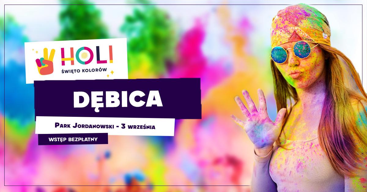 Holi Święto Kolorów zawita do Dębicy. 