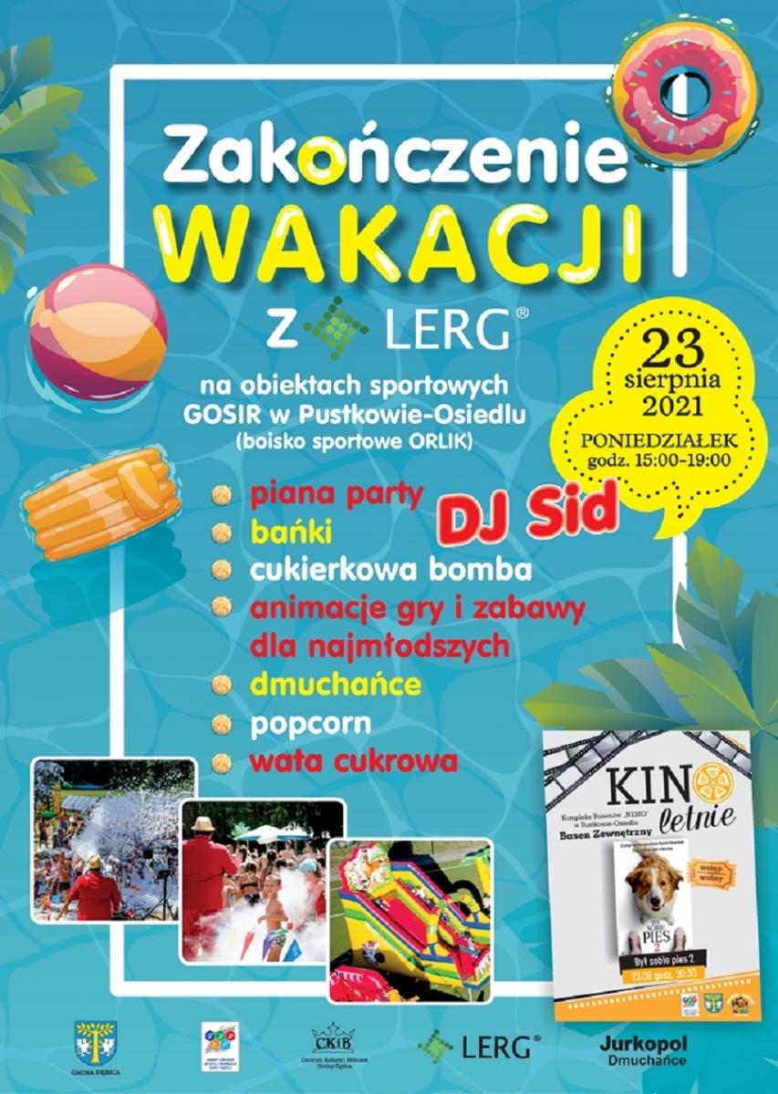 Zakończenie wakacji pełne atrakcji