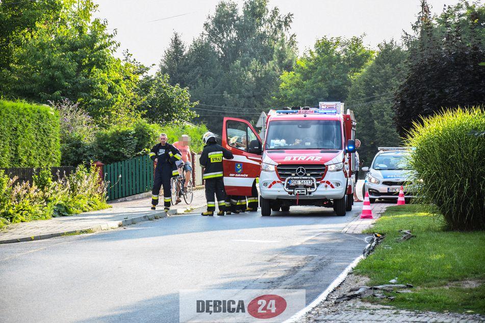 Potrącenie dziecka. Dziewięciolatka w szpitalu - zdjęcia