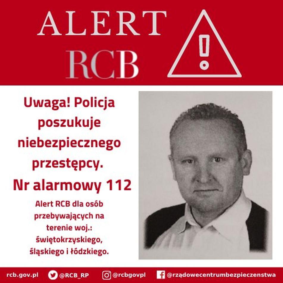 Jest podejrzany o zabójstwo trzech osób! Rządowe centrum wydało ostrzeżenie
