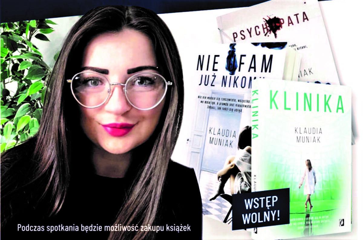 Klaudia Muniak dziś w dębickiej bibliotece