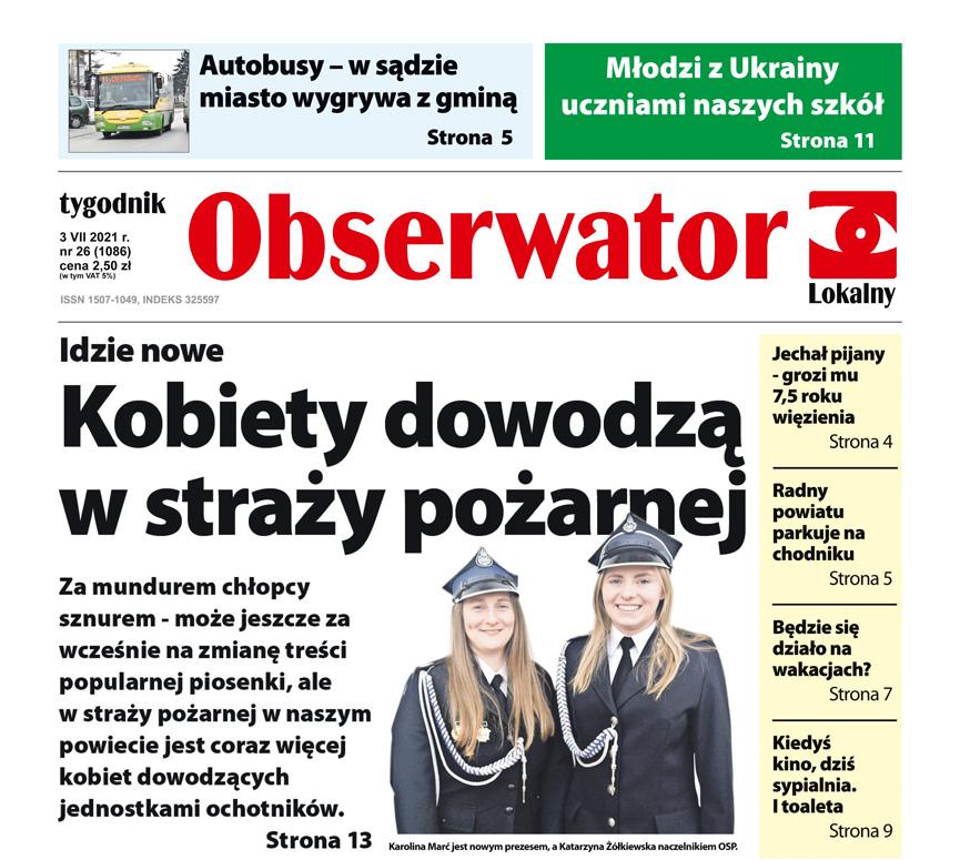 W najnowszym Obserwatorze Lokalnym