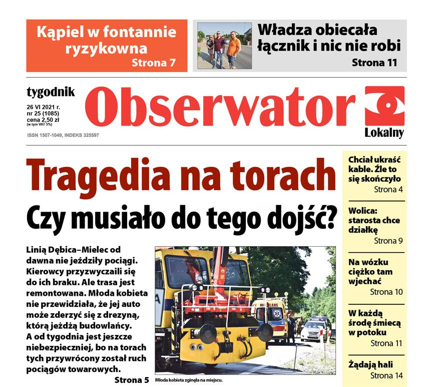 W najnowszym Obserwatorze Lokalnym