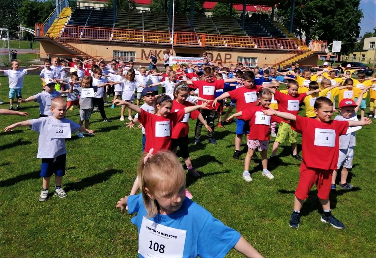 Przedszkolaki z Dziewiątki przebiegły w sumie 48 kilometrów