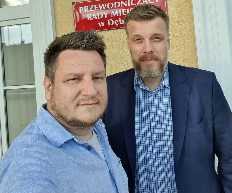Adrian Zandberg przyjechał do Dębicy