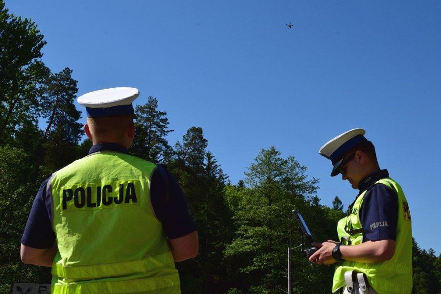 Policja ma już drona - zdjęcia i wideo