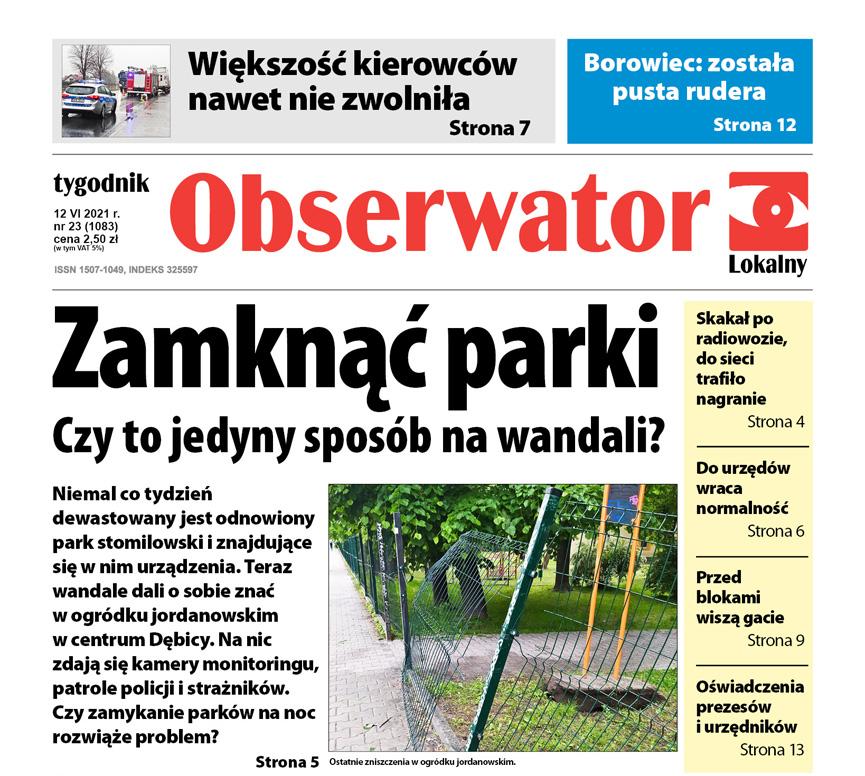 W najnowszym Obserwatorze Lokalnym