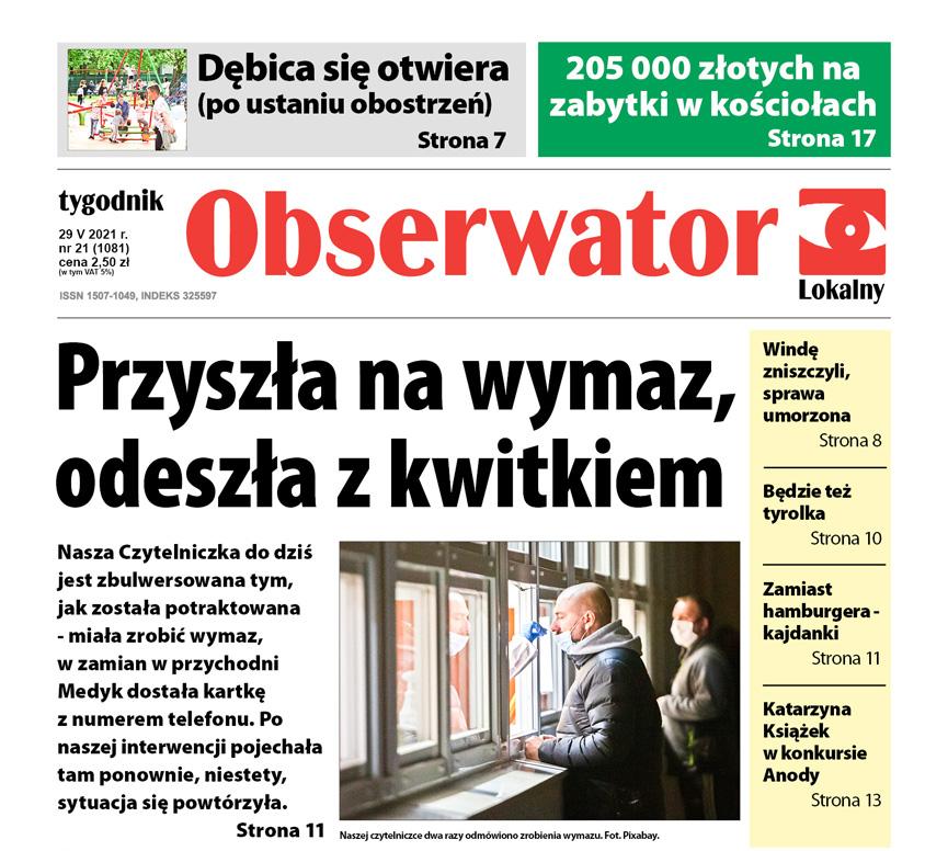 W najnowszym Obserwatorze Lokalnym