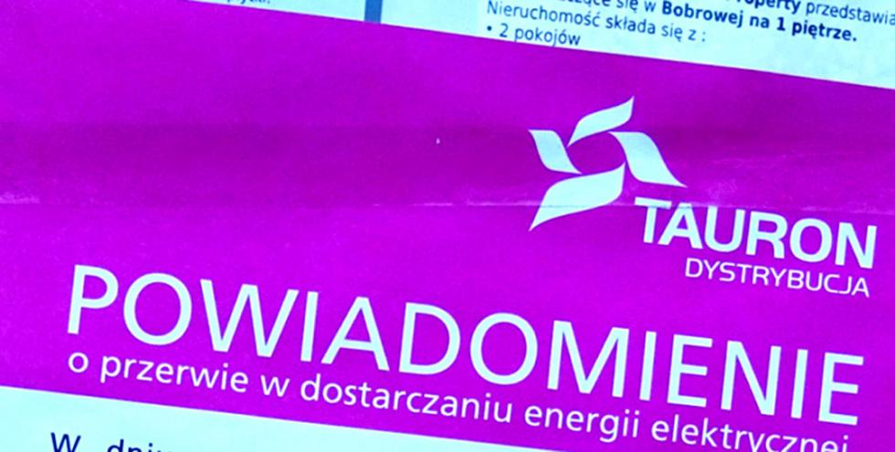Prądu nie będzie w sześciu miejscowościach