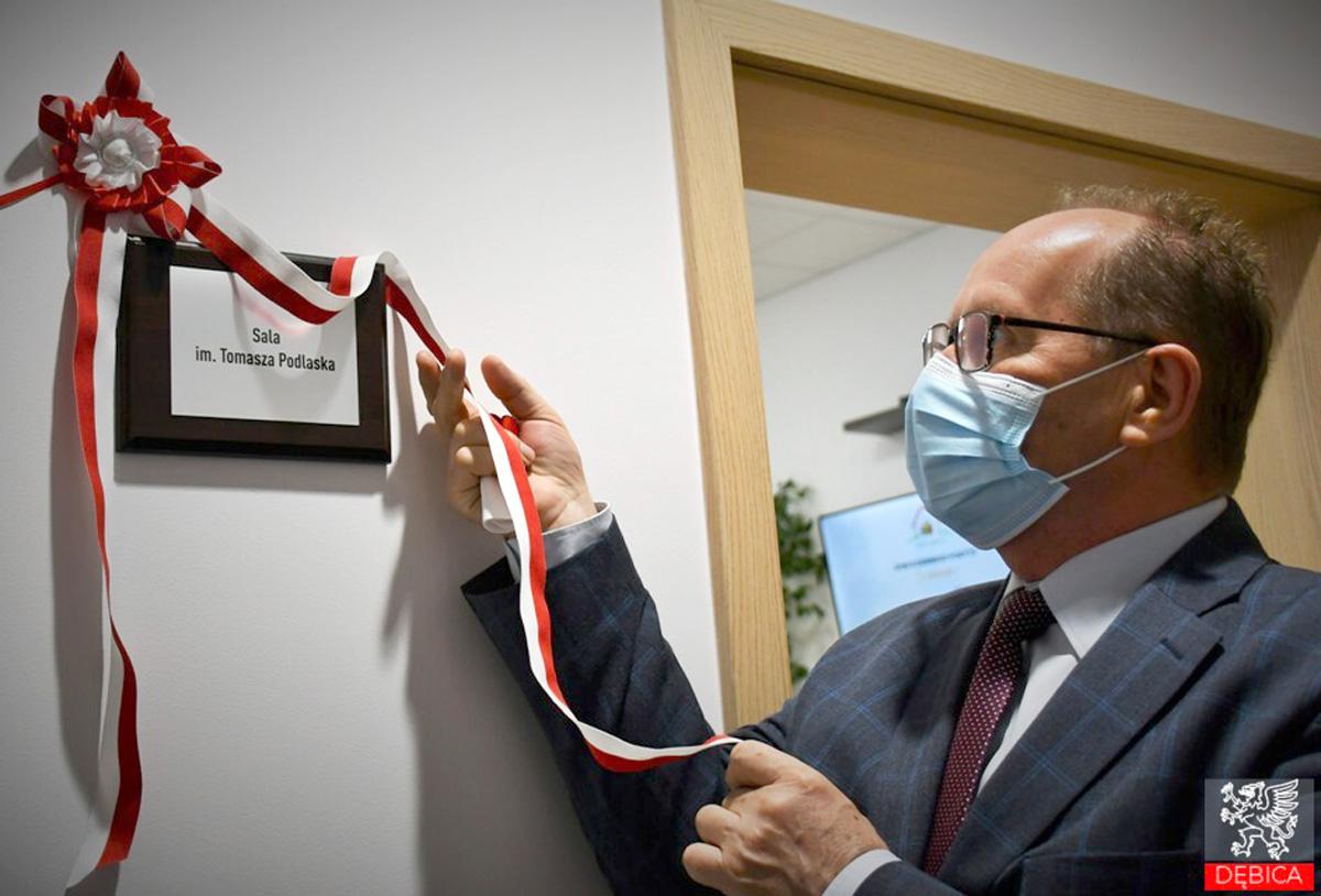 Jeden z pokojów nosi imię Tomasza Podlaska
