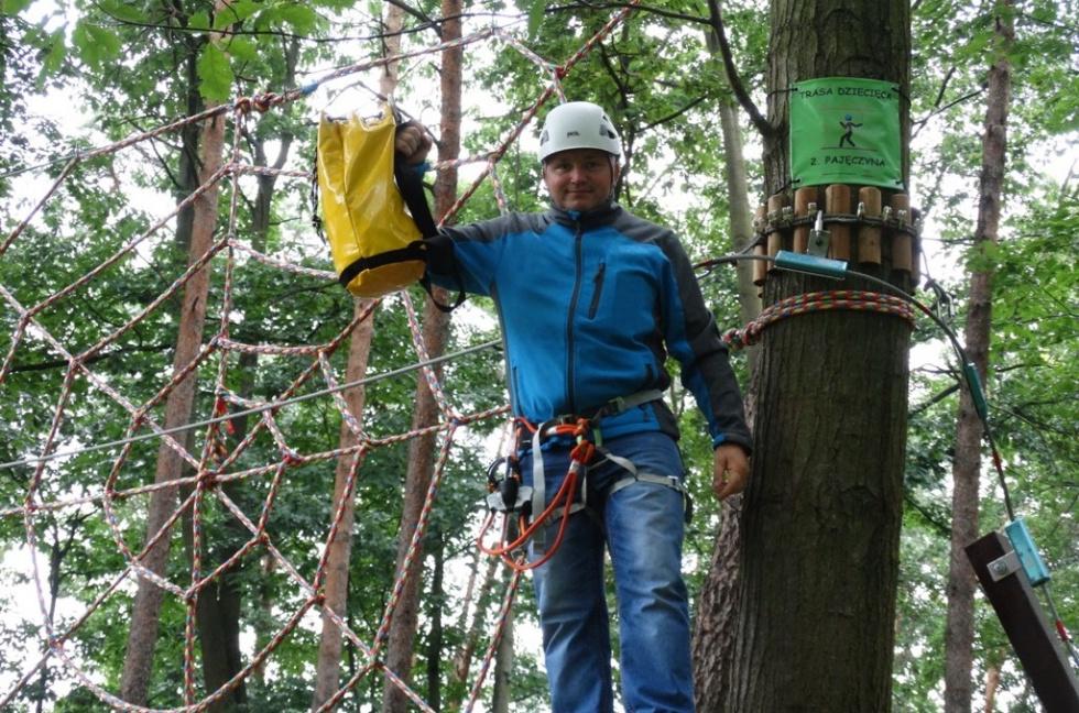 Park linowy będzie otwarty od piątku