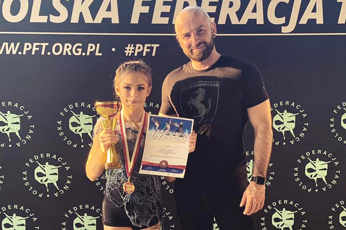 Amelia Szałęga mistrzynią Polski w tańcu nowoczesnym
