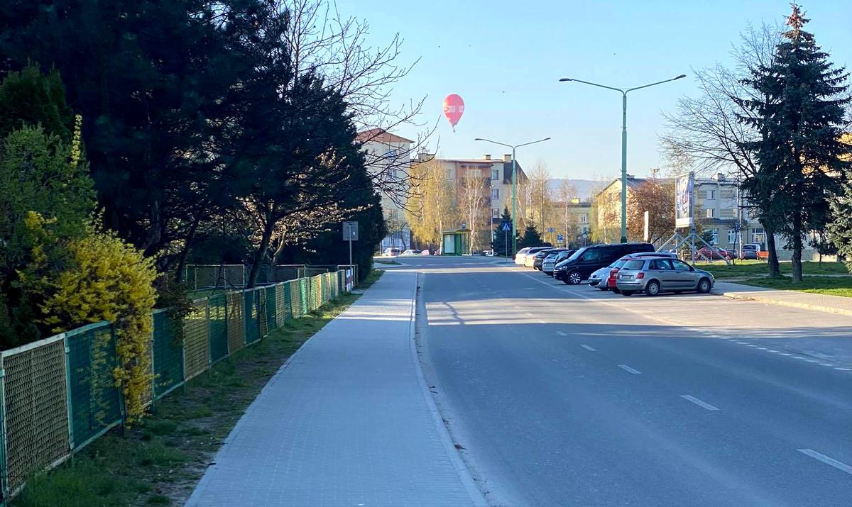 Balon latał nad Dębicą