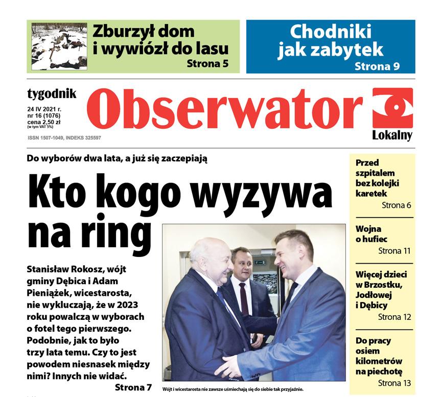W najnowszym Obserwatorze Lokalnym