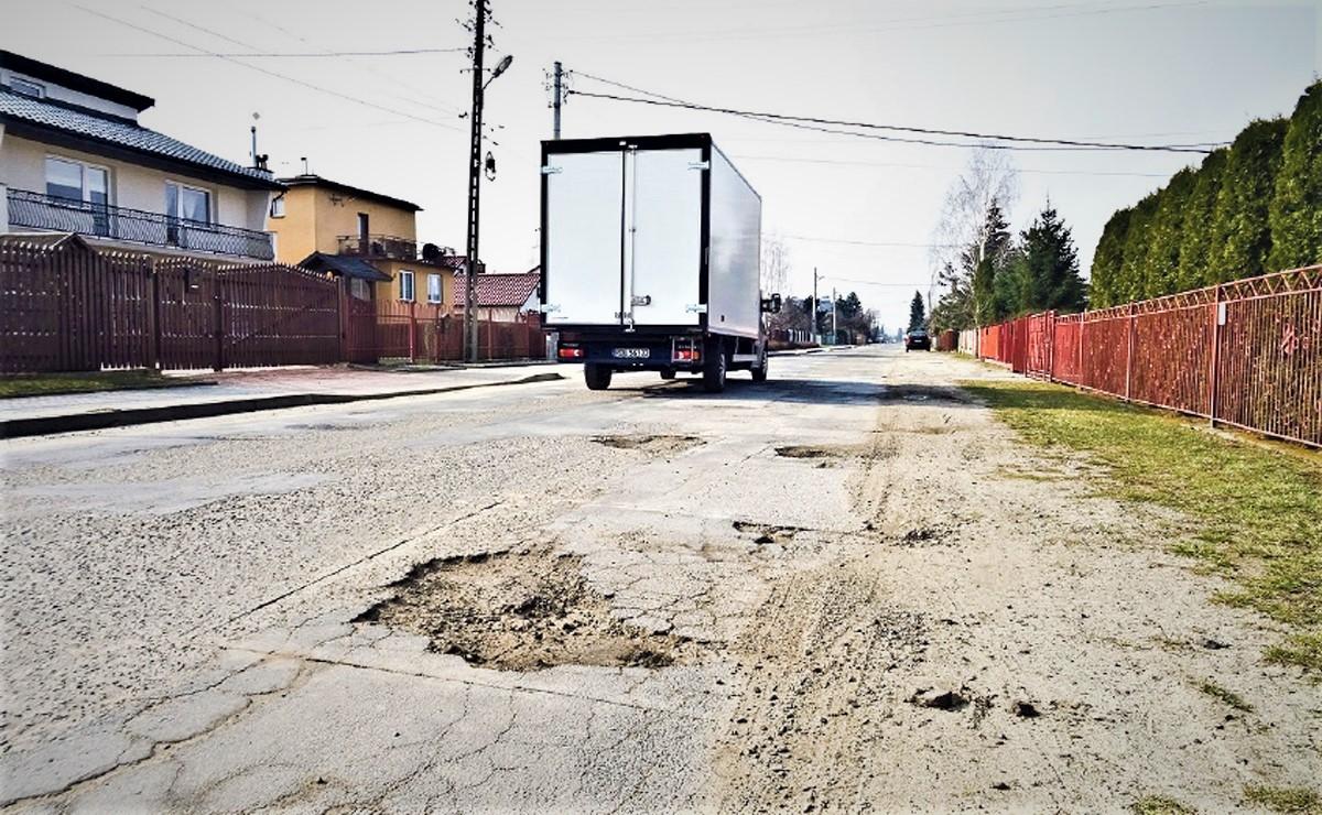 Na razie na Mościckiego jest dziura na dziurze