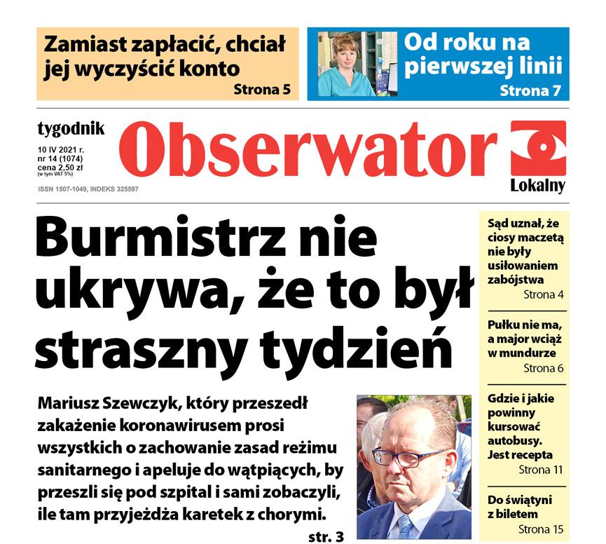 W najnowszym Obserwatorze Lokalnym