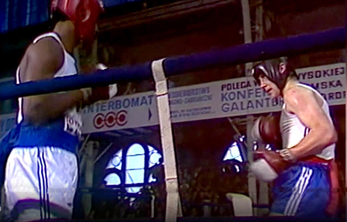 W 1987 roku Marian Klepka zmierzył się z Lennoxem Lewisem - video