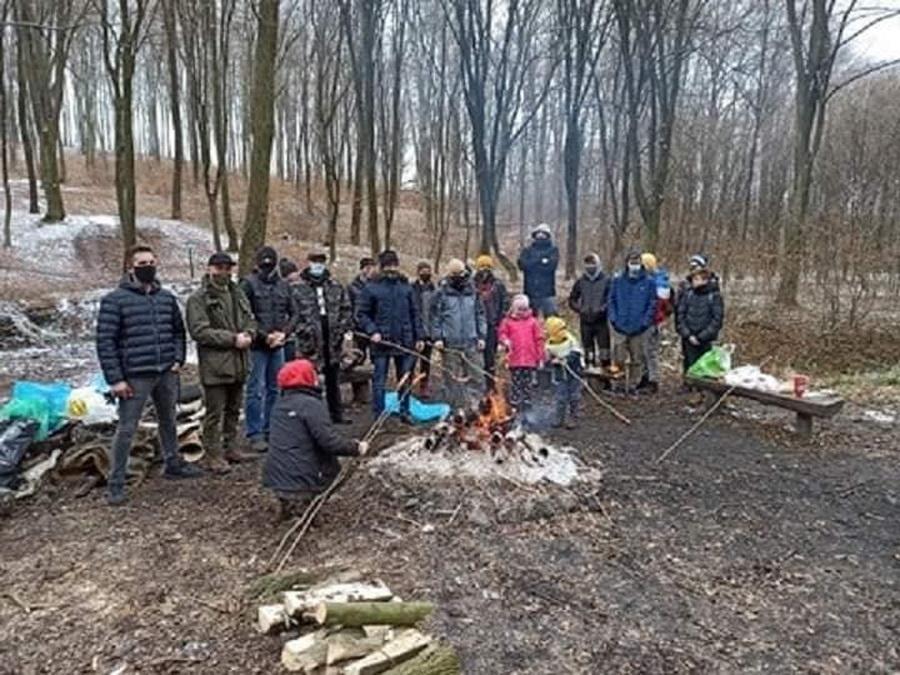 Posprzątali las na Wolicy