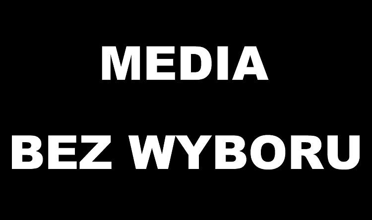 Media bez wyboru - internauci popierają protest