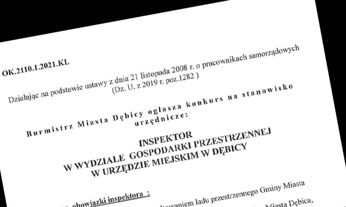Uwaga! Czeka praca w Ratuszu
