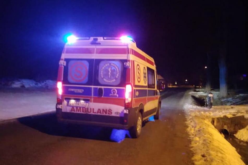 Policja wyjaśnia, czy był to wypadek. Nie żyje mieszkaniec Jaźwin