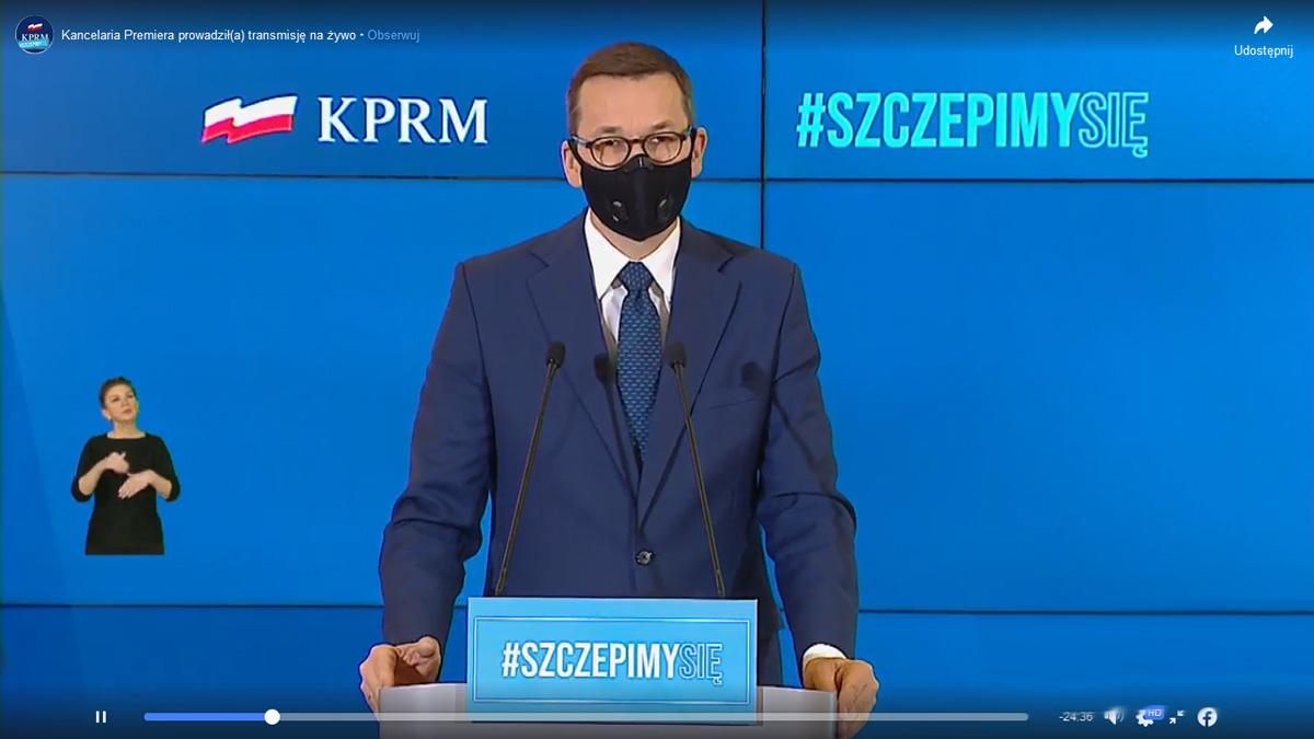 W Sylwestra godziny policyjnej nie będzie, ale od jutra narodowa kwarantanna