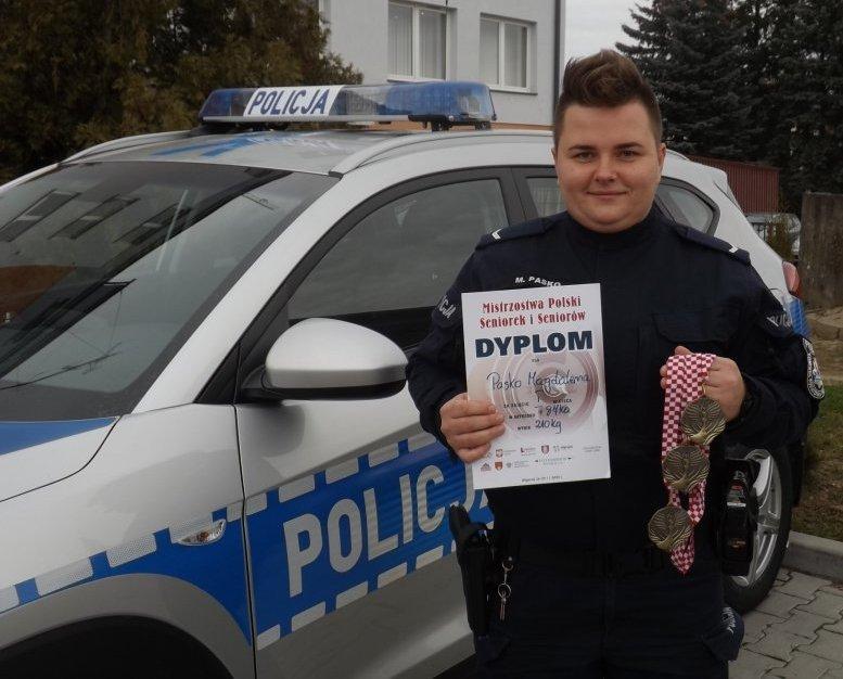 Policjantka z Dębicy wywalczyła mistrzostwo Polski