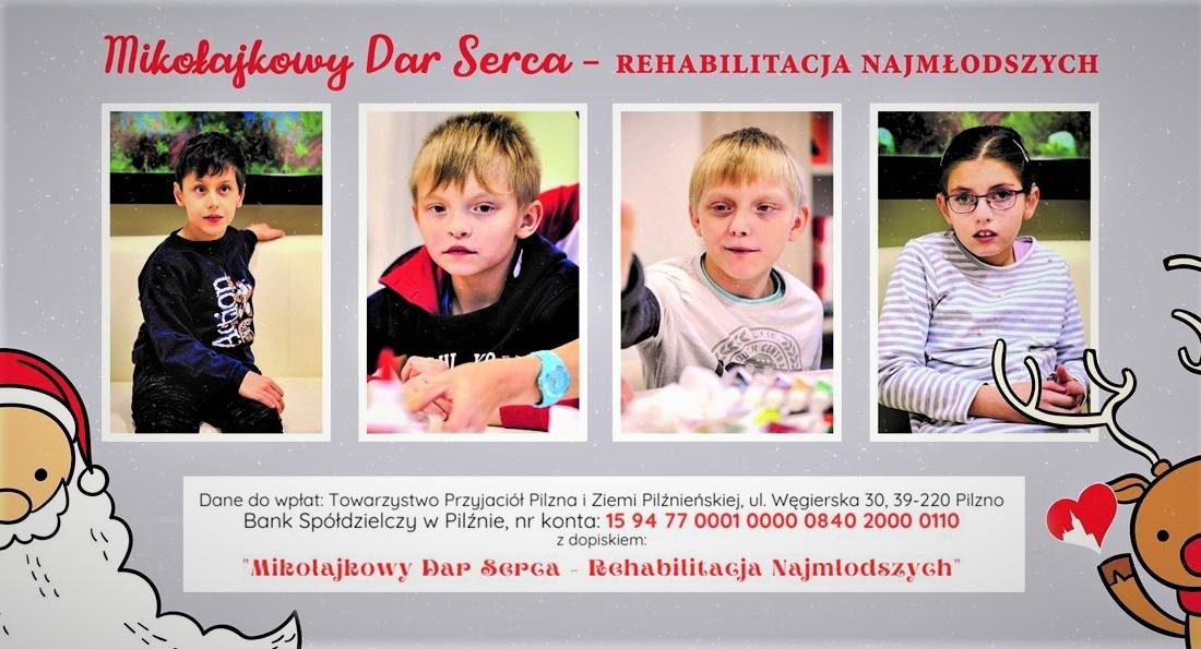 W tym roku też zbierają na rehabilitację najmłodszych